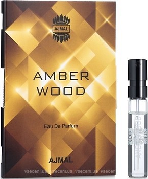Фото Ajmal Amber Wood 1.5 мл (пробник)