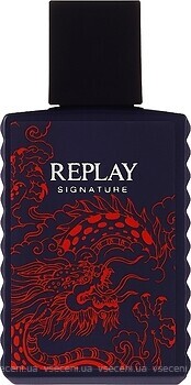 Фото Replay Signature Red Dragon 100 мл (тестер)