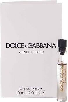 Фото D&G Velvet Incenso 1.5 мл (пробник)