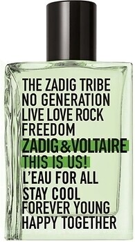 Фото Zadig & Voltaire This is Us! L'Eau For All 0.8 мл (пробник)