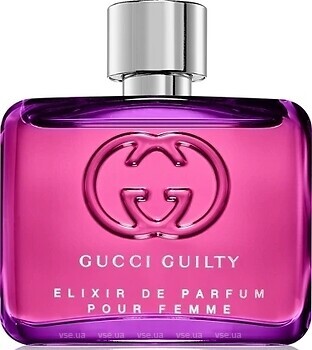 Фото Gucci Guilty Elixir de Parfum pour femme 60 мл (765590 99999 0099)
