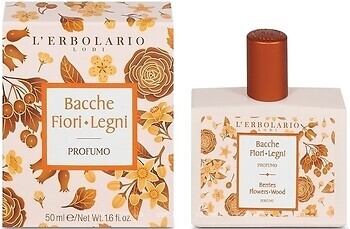 Фото L'Erbolario Bacche Fiori Legni/Berries Flower Wood Parfum 50 мл