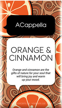 Фото ACappella ароматичне саше Orange And Cinnamon Апельсин в кориці 70 г