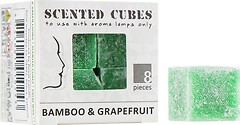 Фото Scented Cubes ароматический воск Bamboo & Grapefruit Бамбук и грейпфрут 8 шт