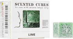 Фото Scented Cubes ароматический воск Lime Лайм 8 шт