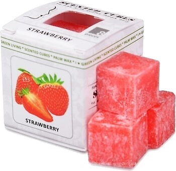 Фото Scented Cubes ароматичний віск Strawberry Полуниця 8 шт