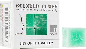 Фото Scented Cubes ароматичний віск Lily Of The Valley Конвалія 8 шт
