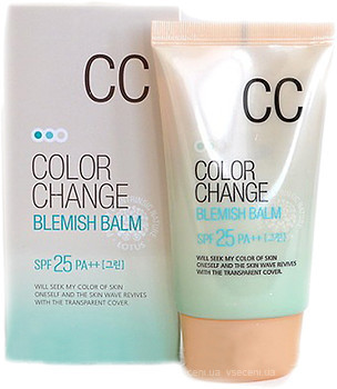 Фото Welcos Lotus Color Change Blemish Balm 50 мл