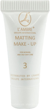 Фото Lambre Matting Make Up №03 (пробник)