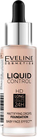 Фото Eveline Cosmetics Liquid Control HD Mattifying Drops Foundation 020 Rose Beige