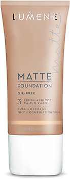 Фото Lumene Matt Control Oil-Free Foundation Досконалість матової шкіри №03 Fresh Apricot