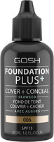 Фото Gosh Foundation Plus+ 2в1 №006 Honey