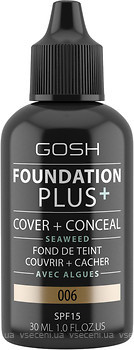 Фото Gosh Foundation Plus+ 2в1 №006 Honey