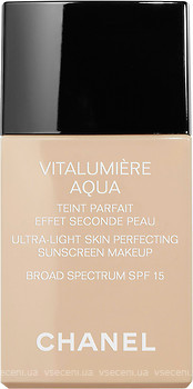 Фото Chanel Vitalumiere Aqua Ultra Light Skin Perfecting Make Up SPF15 42 Beige Rose