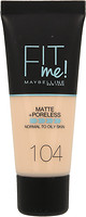 Фото Maybelline Fit Me Matte and Poreless Foundation №104 Soft Ivory