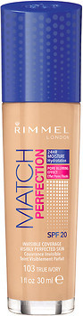 Фото Rimmel Match Perfection Foundation SPF20 №103 True Ivory