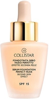 Фото Collistar Serum Foundation Perfect Nude Second Skin Effect SPF 15 №3 Nude