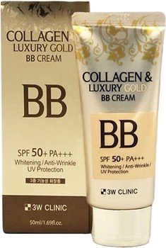 Фото 3W Clinic Collagen & Luxury Gold BB Cream SPF50+/PA +++