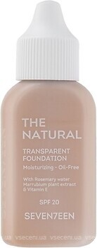 Фото Seventeen The Natural Transparent Foundation SPF20 №02