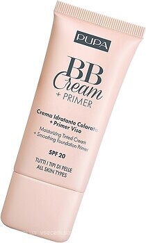 Фото Pupa BB Cream + Primer для всіх типів шкіри №001 Nude