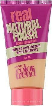 Фото Avon Color Trend Real Natural Finish SPF20/Природний тон Nude/М'який нюд