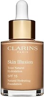Фото Clarins Skin Illusion Natural Hydrating Foundation SPF15 №110 Honey