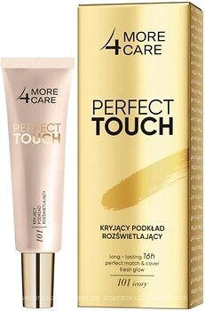 Фото More4Care Perfect Touch Covering Illuminating Foundation №101 Ivory