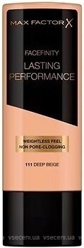 Фото Max Factor Facefinity Lasting Performance №111 Deep Beige