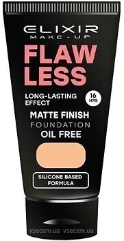 Фото Elixir Flaw Less Matte Finish Foundation №362 Soft Beige