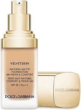 Фото Dolce&Gabbana Velvetskin Natural Matte Foundation №240 Linen