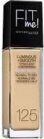 Фото Maybelline Fit Me Luminous & Smooth Liquid Foundation №125 Nude Beige