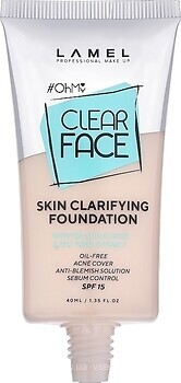 Фото Lamel Professional Oh My Clear Face Skin Clarifying Foundation №403