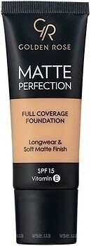 Фото Golden Rose Matte Perfection Full Coverage Foundation SPF15 C6