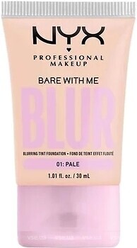 Фото NYX Professional Makeup Bare With Me Blur Tint Foundation №01 Pale
