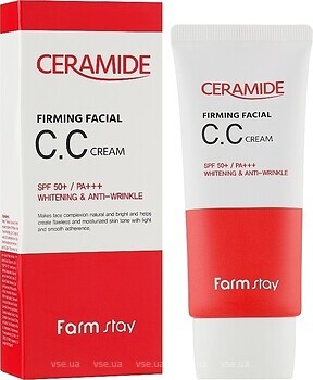 Фото FarmStay Ceramide Firming Facial CC Cream SPF50+/PA+++