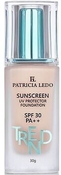 Фото Patricia Ledo Trend Sunscreen Foundation SPF30 №03