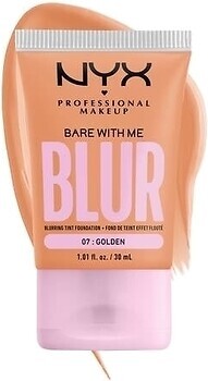 Фото NYX Professional Makeup Bare With Me Blur Tint Foundation №07 Golden