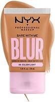 Фото NYX Professional Makeup Bare With Me Blur Tint Foundation №08 Golden Light