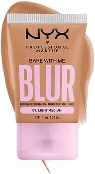 Фото NYX Professional Makeup Bare With Me Blur Tint Foundation №09 Light Medium