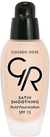 Фото Golden Rose Satin Smoothing Fluid Foundation SPF15 №22