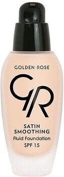 Фото Golden Rose Satin Smoothing Fluid Foundation SPF15 №22