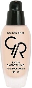 Фото Golden Rose Satin Smoothing Fluid Foundation SPF15 №23