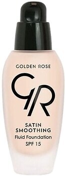 Фото Golden Rose Satin Smoothing Fluid Foundation SPF15 №24