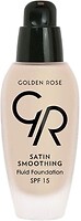 Фото Golden Rose Satin Smoothing Fluid Foundation SPF15 №27