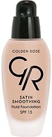 Фото Golden Rose Satin Smoothing Fluid Foundation SPF15 №28