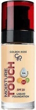 Фото Golden Rose Moisture Touch Liquid Foundation SPF20 №103