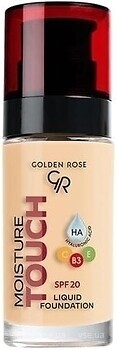 Фото Golden Rose Moisture Touch Liquid Foundation SPF20 №104