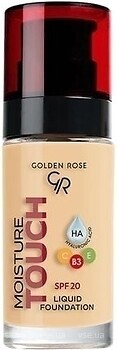 Фото Golden Rose Moisture Touch Liquid Foundation SPF20 №107