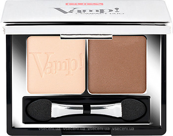 Фото Pupa Vamp! Compact Duo Eyeshadow 005 Milk Chocolate