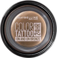 Фото Maybelline Color Tattoo 24 Hour Cream Gel Shadow 35 On and On Bronze